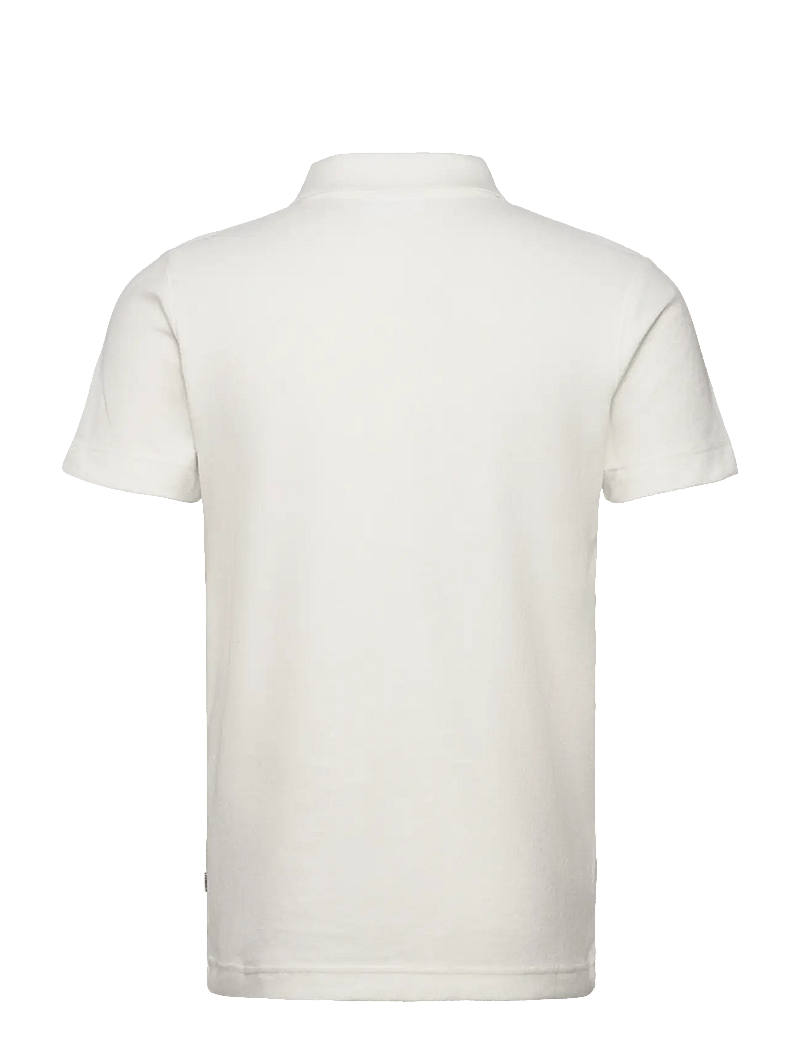 Lindbergh - Terry Pique - kurzärmelig - pearl white - 2