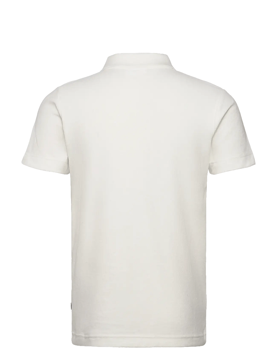 Lindbergh - Terry Pique - kurzärmelig - pearl white - 2