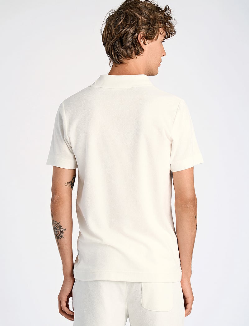 Lindbergh - Terry Pique - kurzärmelig - pearl white - 3