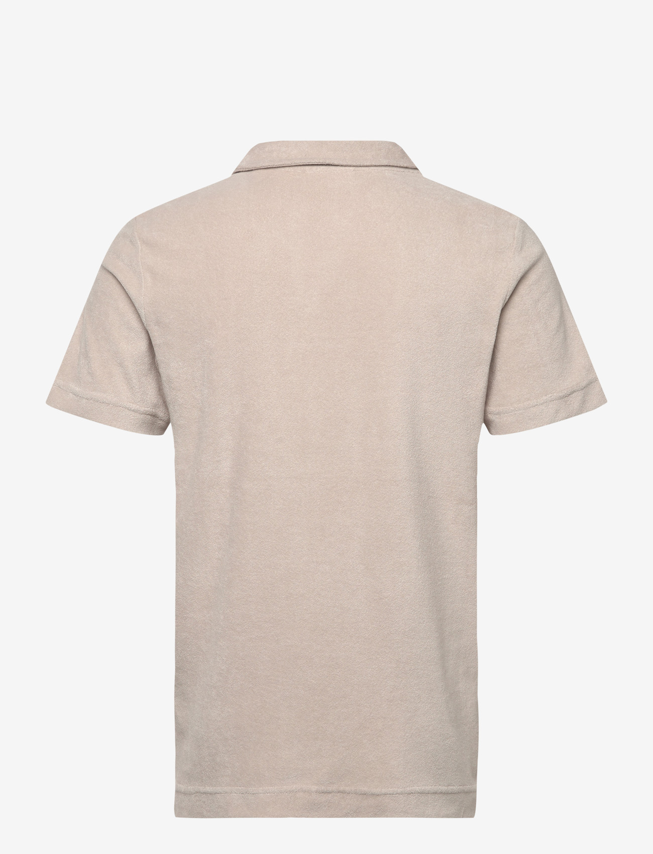 Lindbergh - Towel v-neck polo S/S - lühikeste varrukatega polod - fair grey - 2