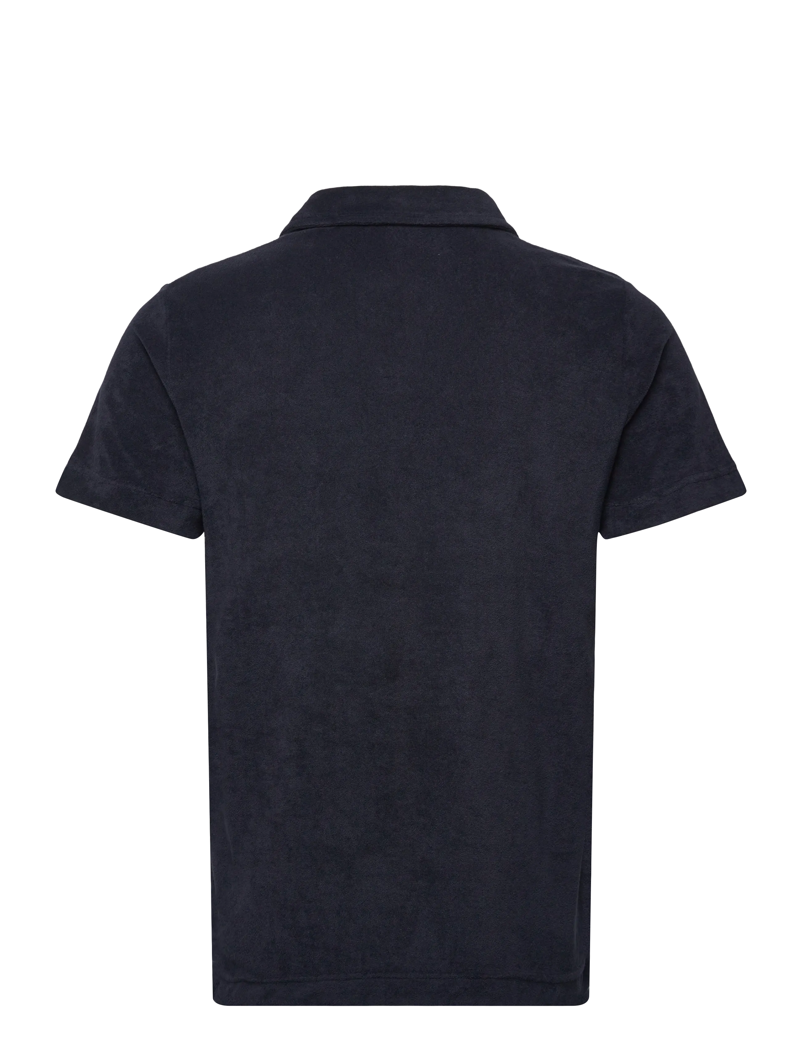 Lindbergh - Towel v-neck polo S/S - kortærmede poloer - navy - 2