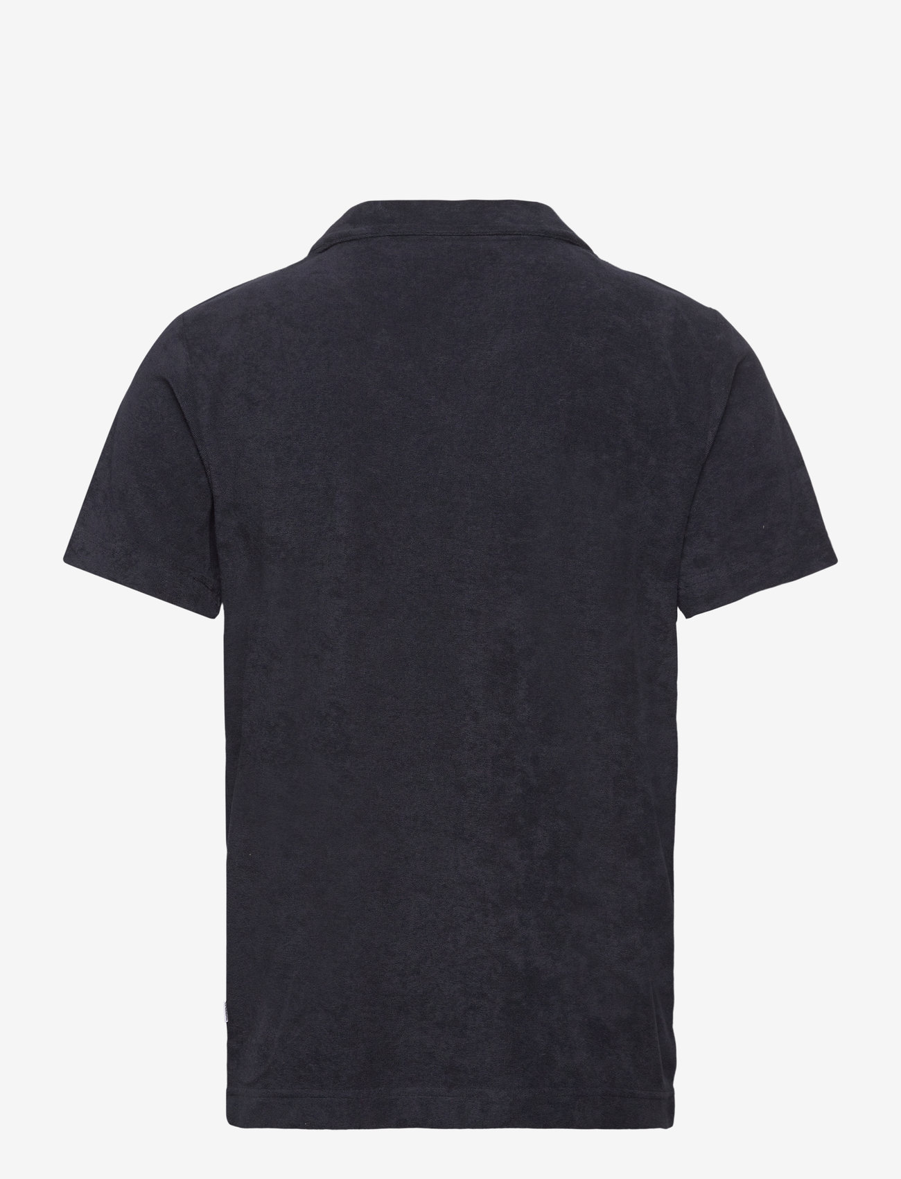 Lindbergh - Terry pique w split neck - laveste priser - navy - 1