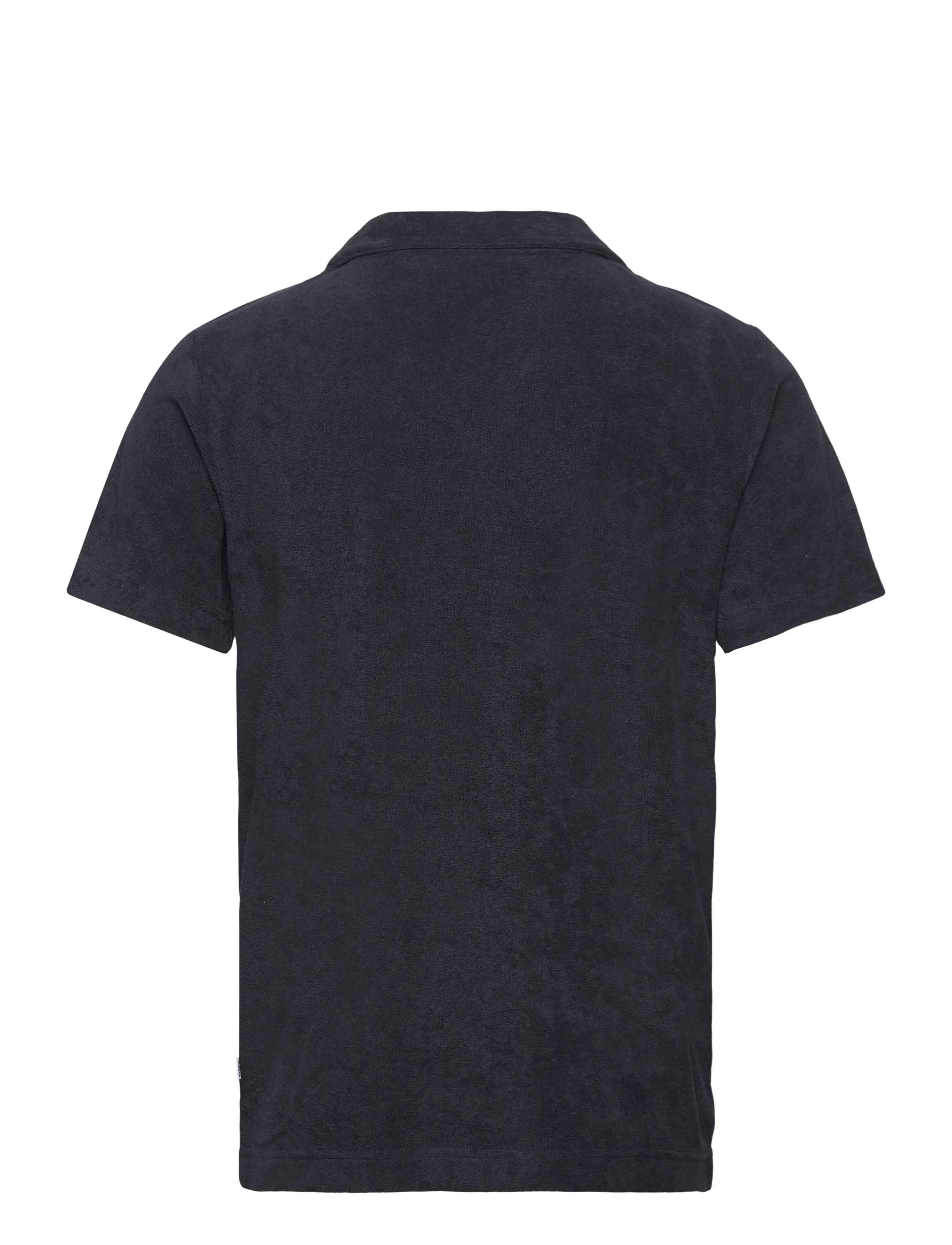 Lindbergh - Terry pique w split neck - laveste priser - navy - 2