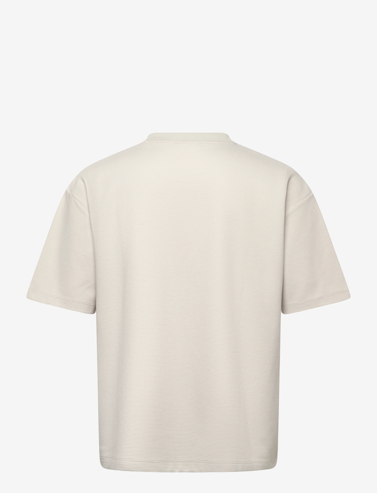 Lindbergh - Oversize waffle tee - laveste priser - lt grey - 2