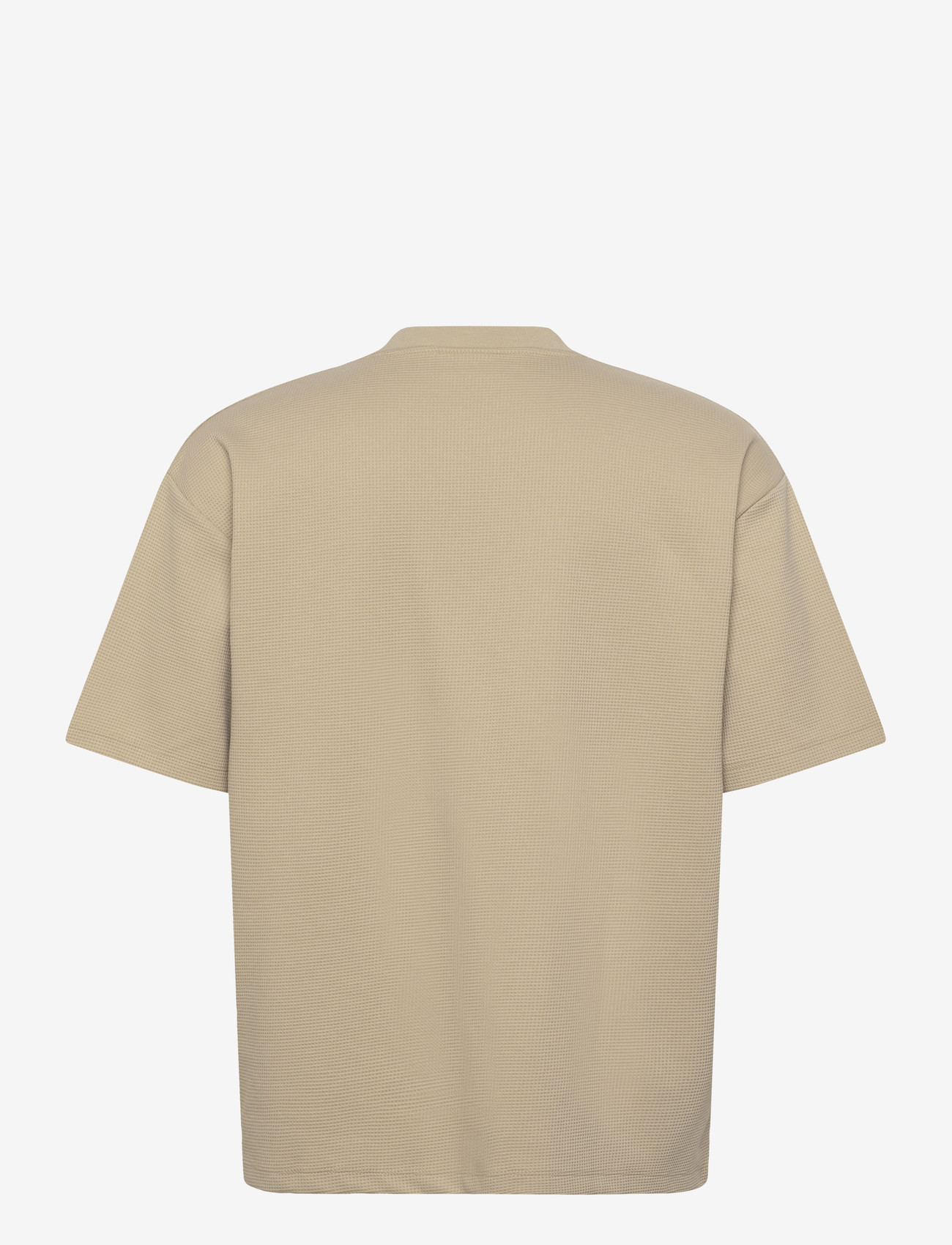 Lindbergh - Oversize waffle tee - laveste priser - sand - 2