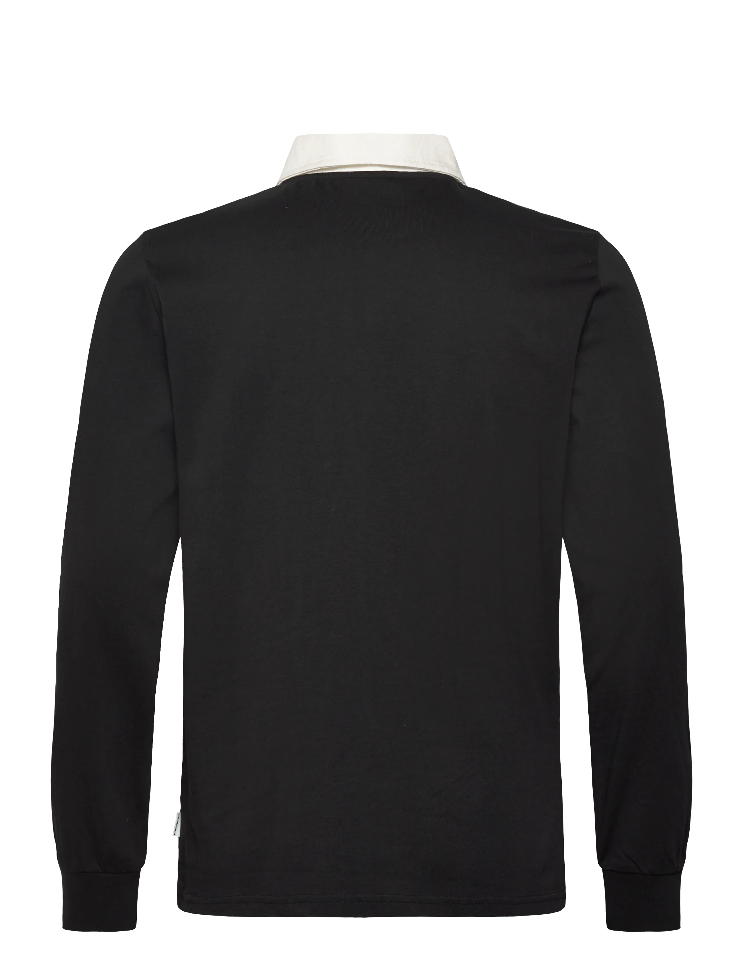 Lindbergh - Baseball polo L/S - langärmelig - black - 1