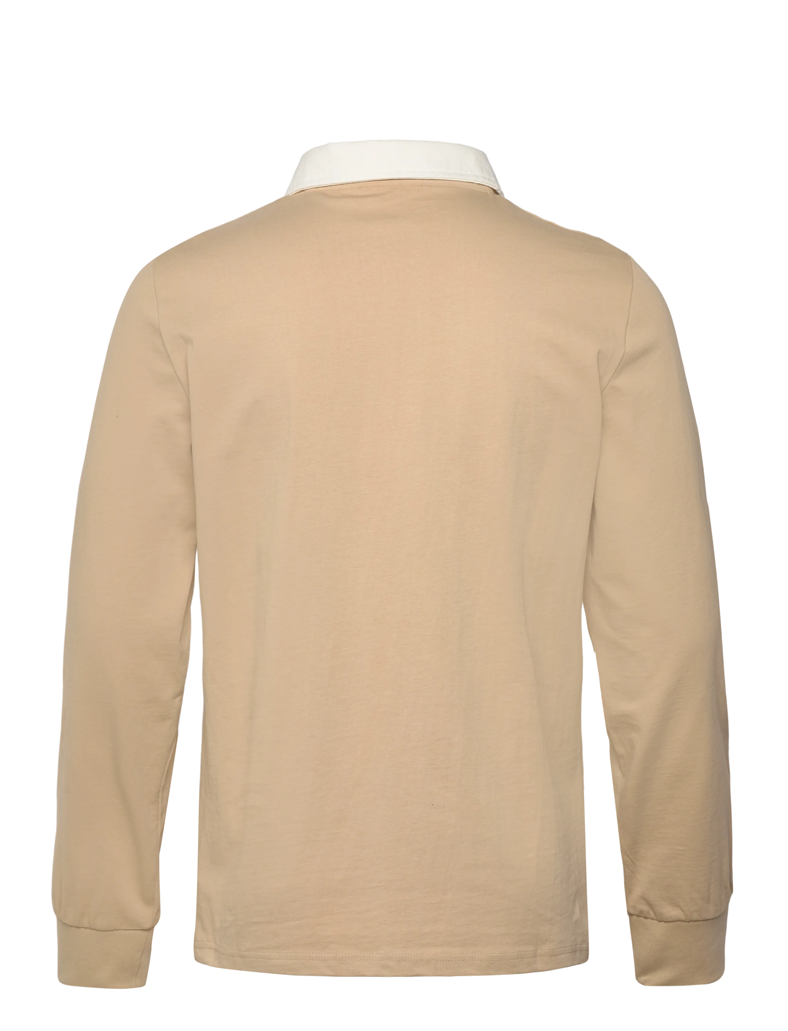 Lindbergh - Baseball polo L/S - langærmede poloer - sand - 1