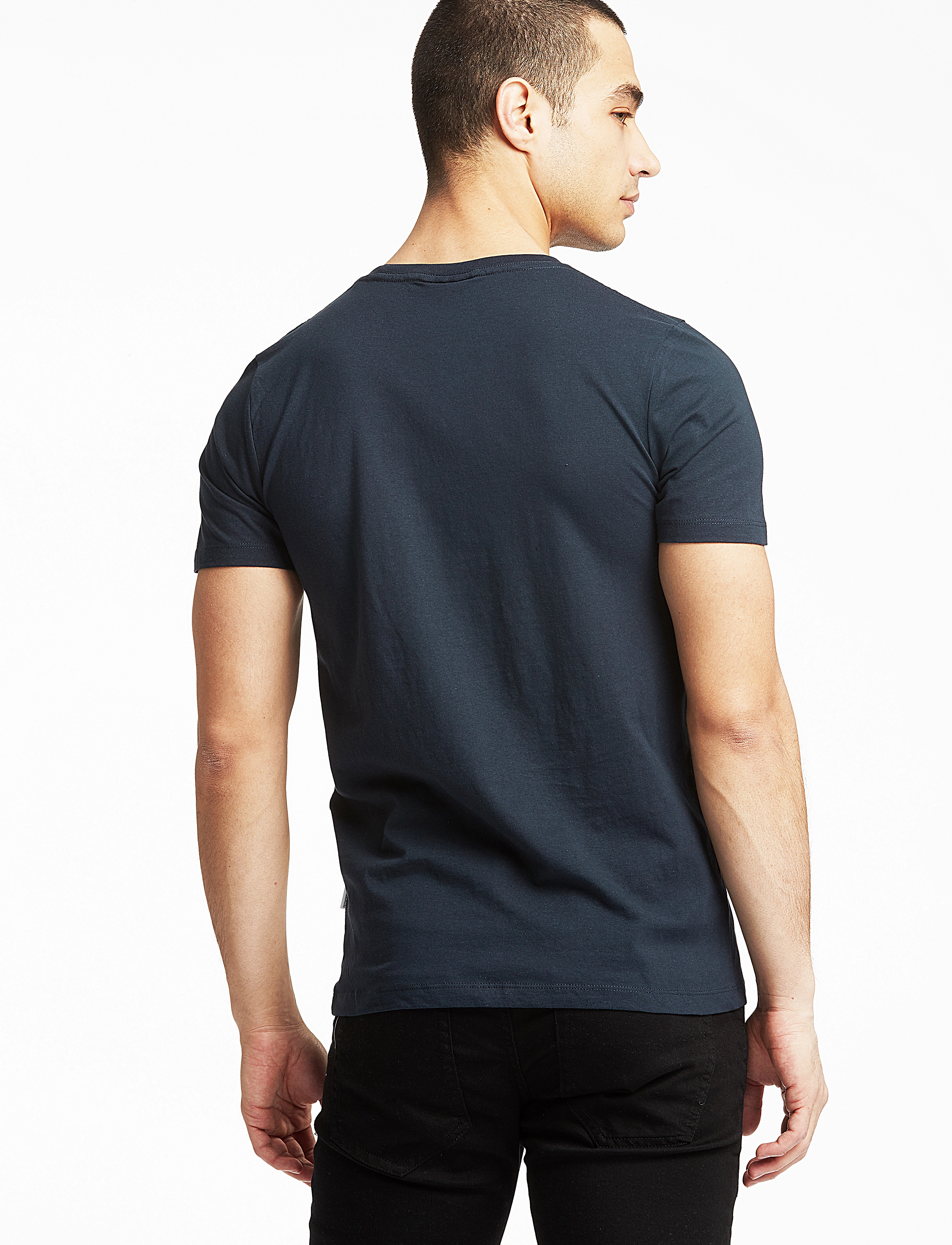 Lindbergh - Basic o-neck tee S/S 7 pack - multipack t-shirts - bl-gr-na - 2