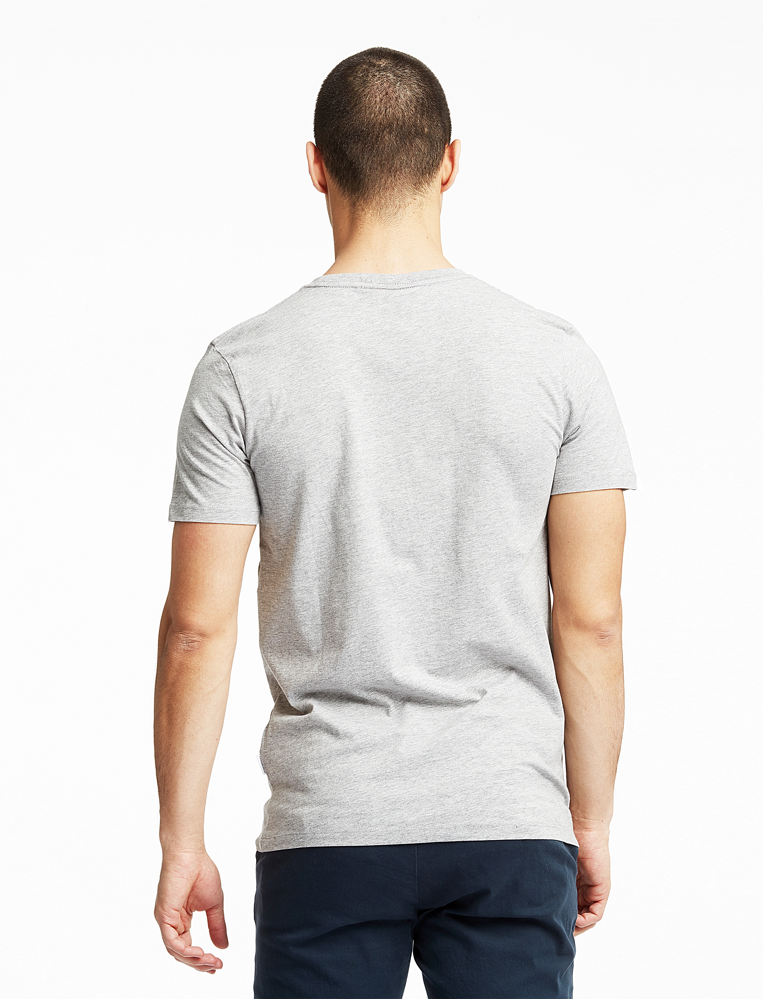 Lindbergh - Basic o-neck tee S/S 7 pack - multipack t-shirts - bl-gr-na - 5