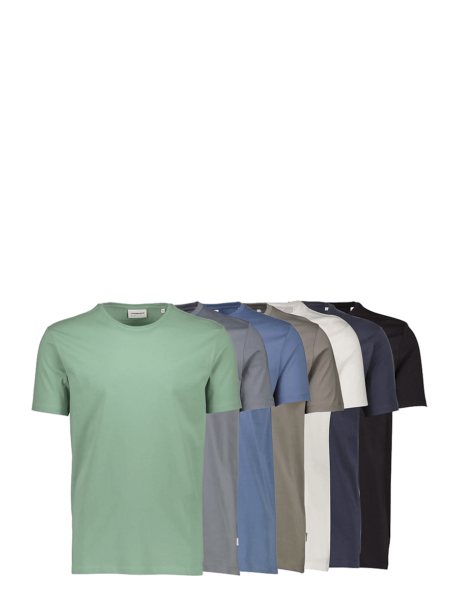 Lindbergh - Basic o-neck tee S/S 7 pack - t-shirts im multipack - multi 426 - 0