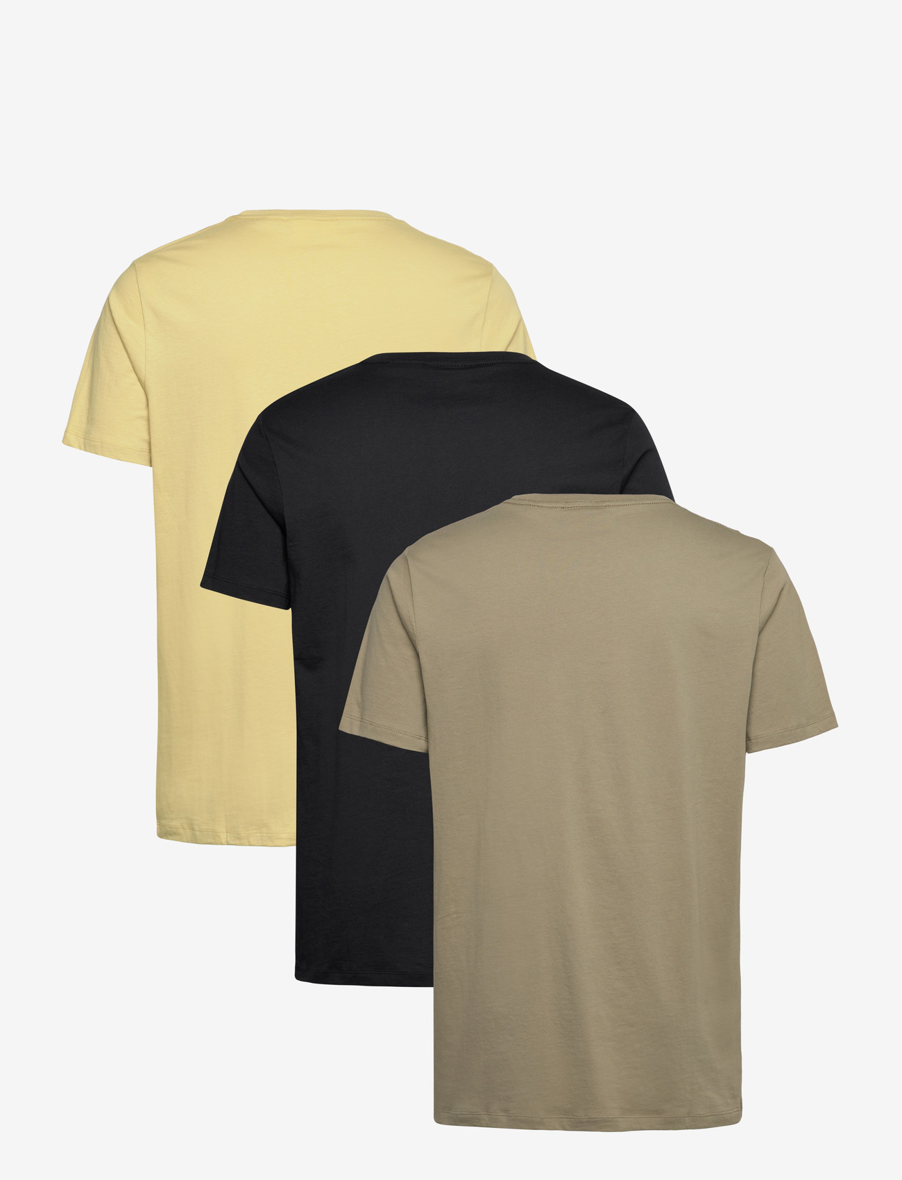 Lindbergh - 3 pack CPH tee S/S - multipack t-shirts - bl-lg-dg - 1