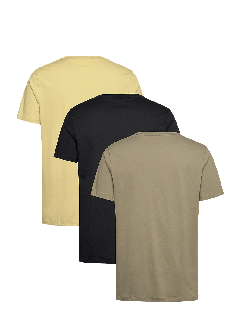 Lindbergh - 3 pack CPH tee S/S - multipack t-shirts - bl-lg-dg - 1