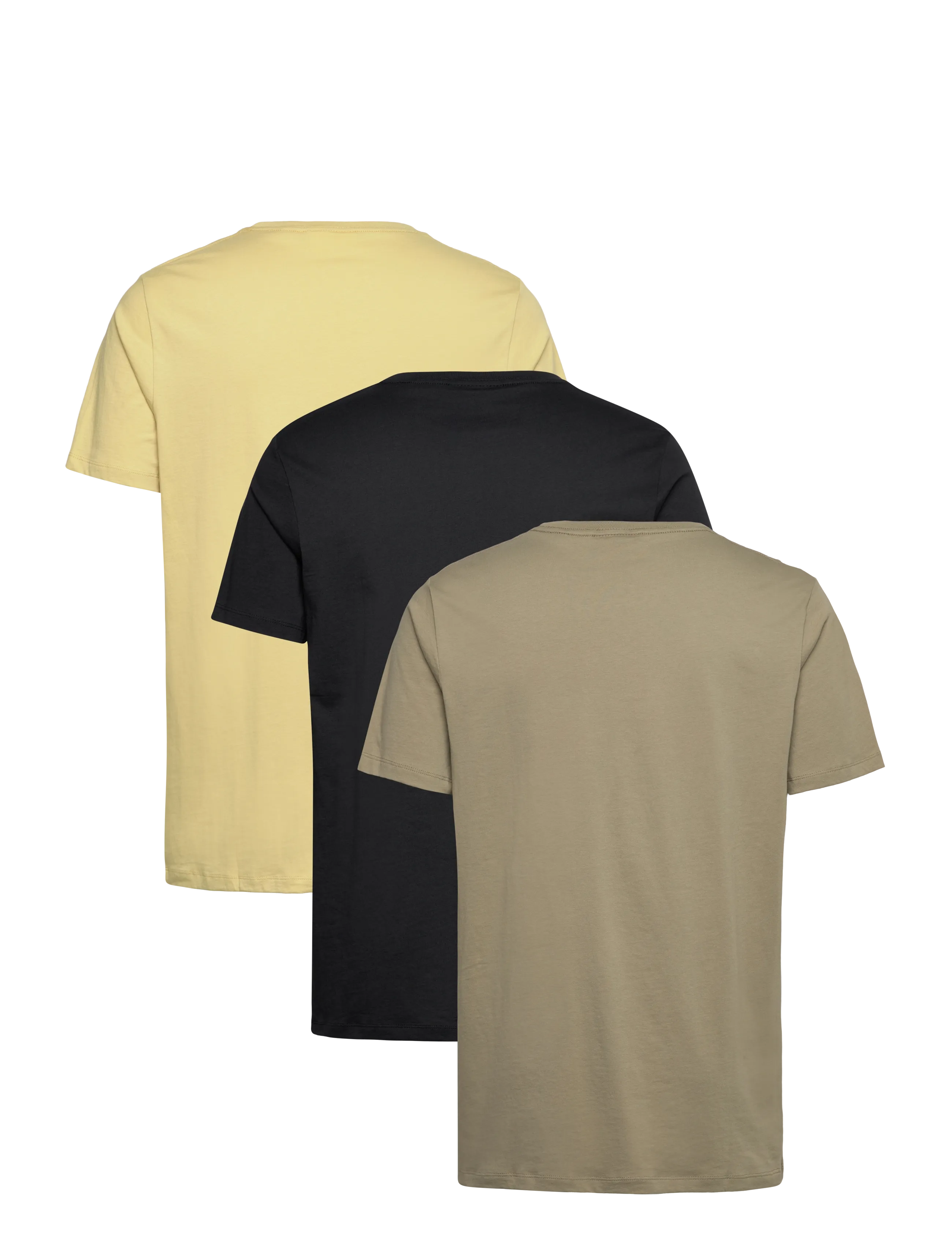 Lindbergh - 3 pack CPH tee S/S - lühikeste varrukatega t-särgid - bl-lg-dg - 1