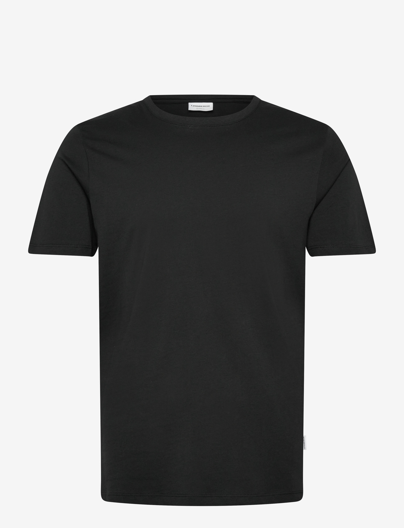 Lindbergh - Basic o-neck tee S/S - laveste priser - black - 1