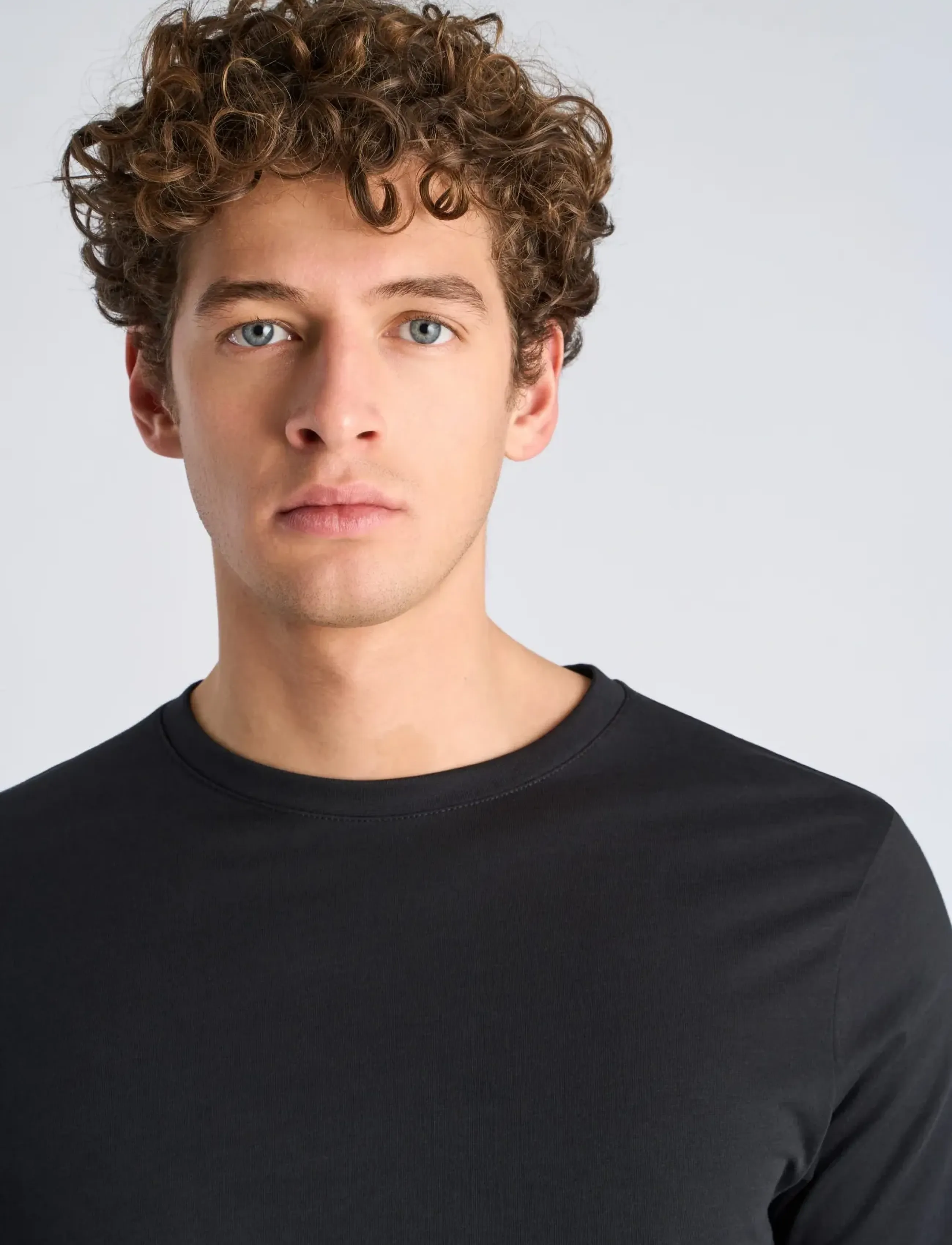 Lindbergh - Basic o-neck tee S/S - laveste priser - black - 5