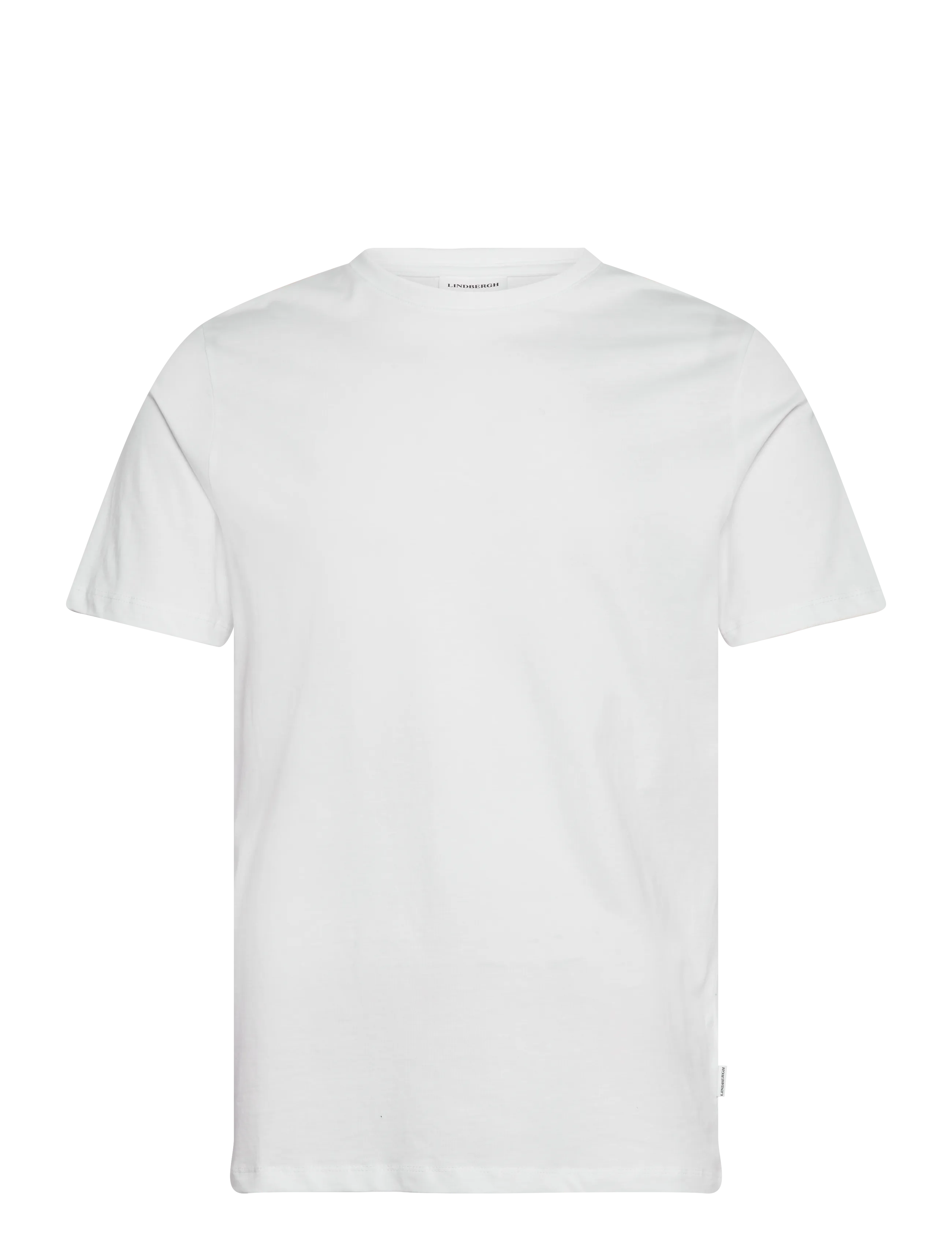 LINDBERGH Basic O-Neck Tee S/S Weiß - XXXL - Herren
