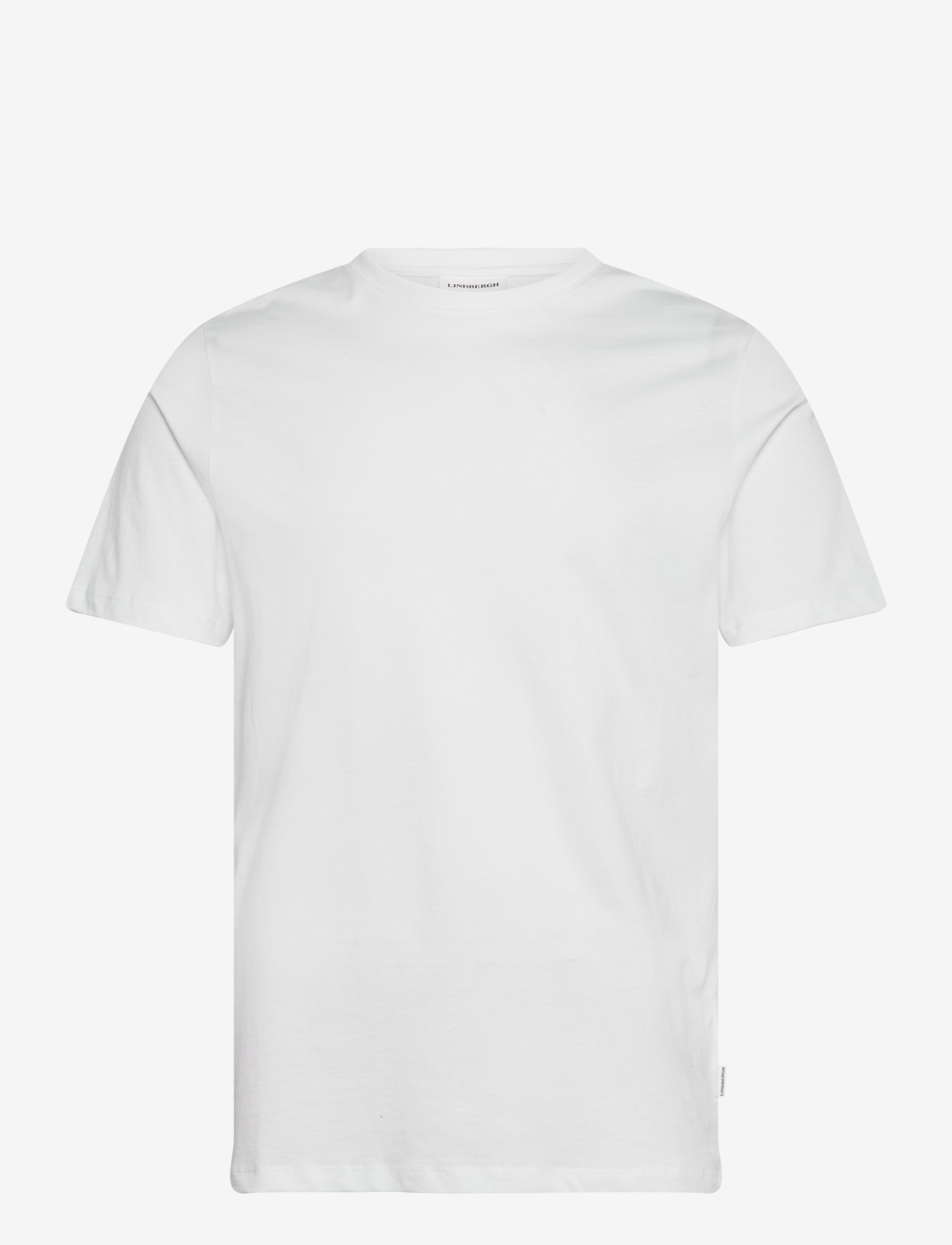 Lindbergh - Basic o-neck tee S/S - laveste priser - white - 1