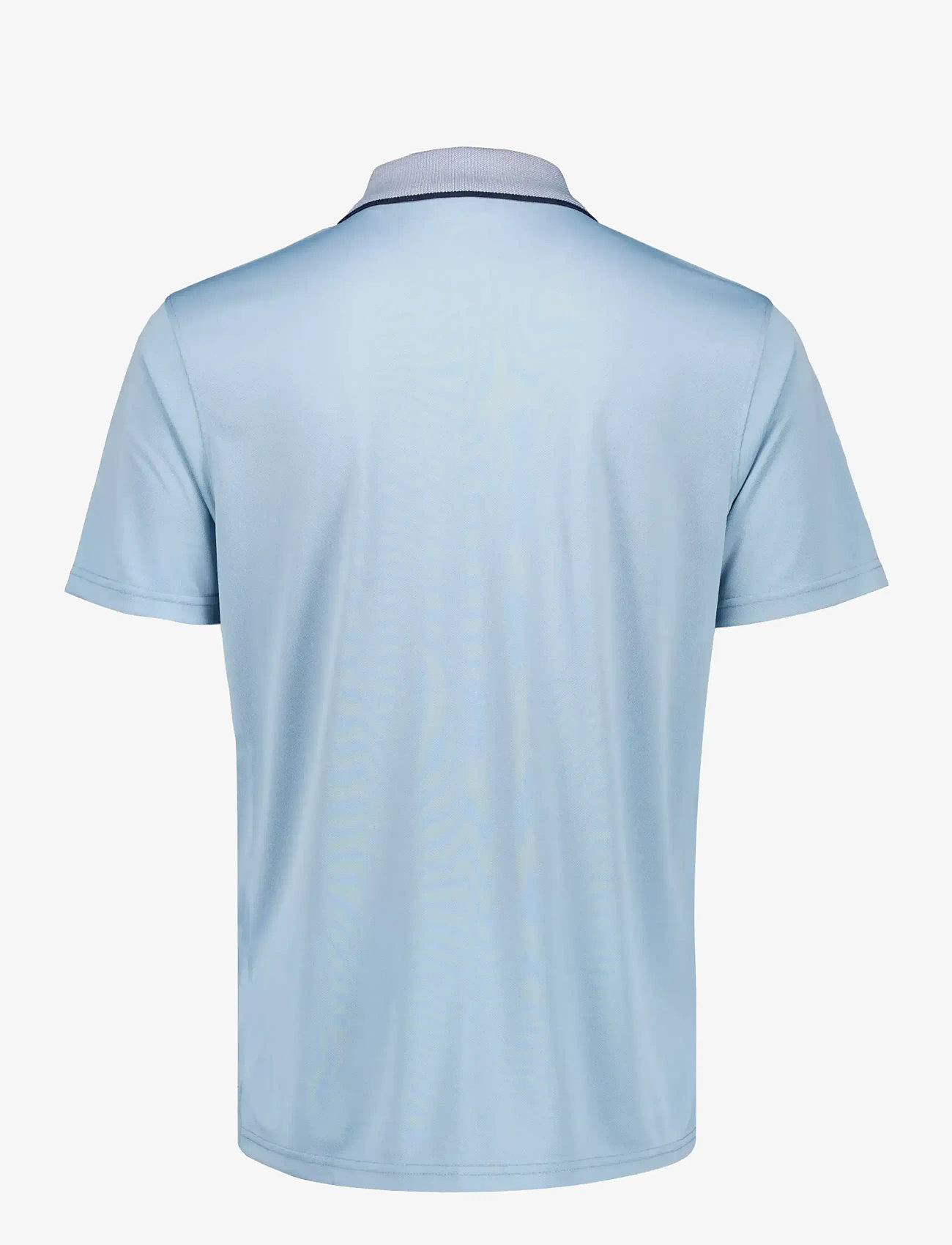 Lindbergh - Fast dry polo - kortærmede poloer - blue grey - 2