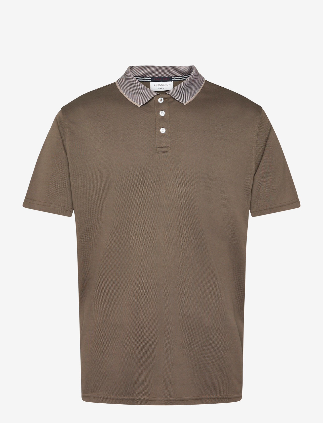 Lindbergh - Fast dry polo - korte mouwen - brown - 0
