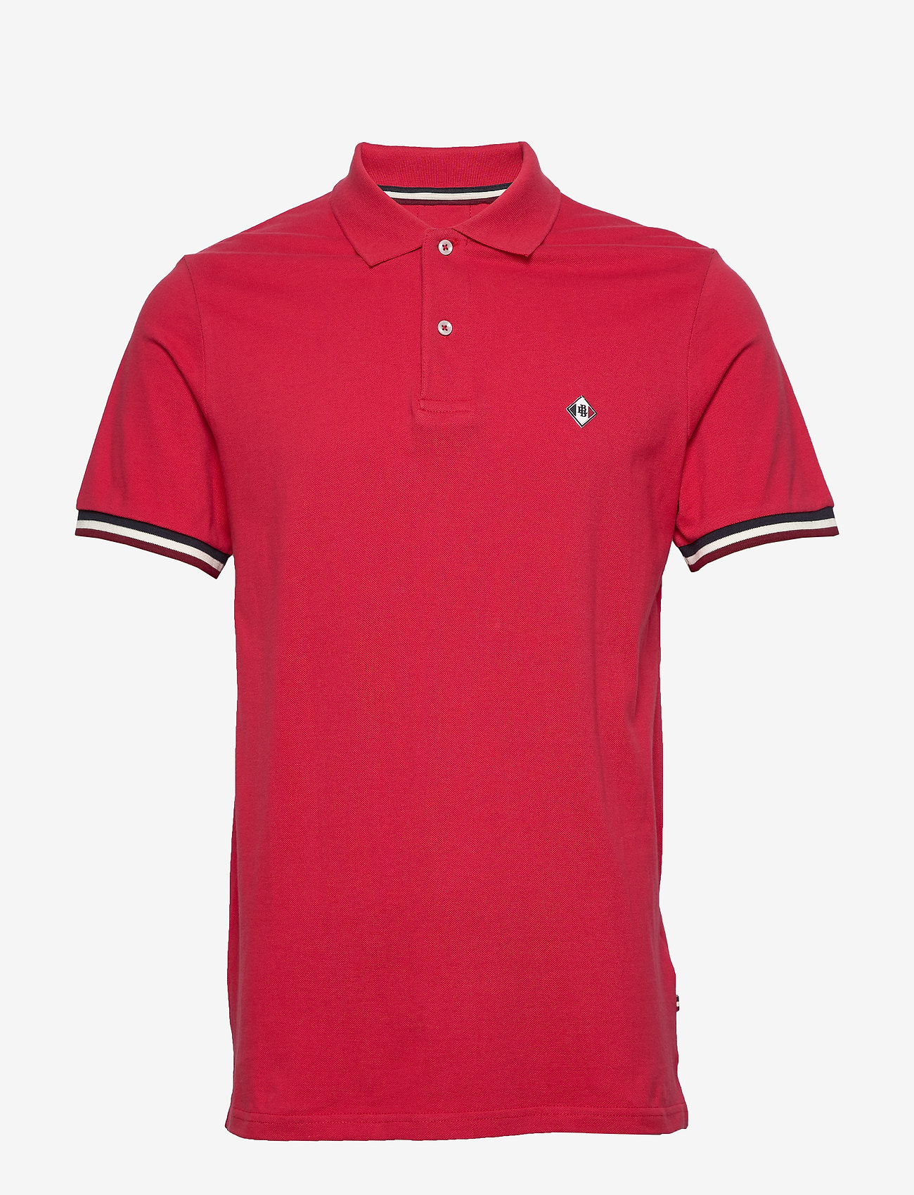 Lindbergh - Signature polo piqué S/S - red - 0