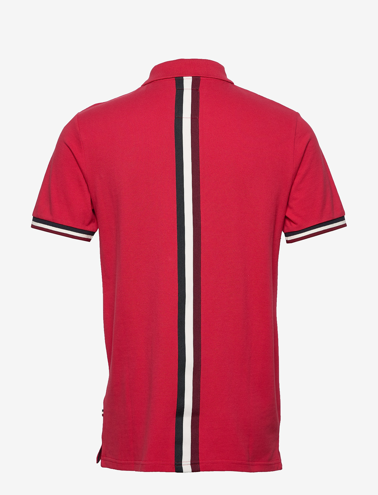 Lindbergh - Signature polo piqué S/S - red - 1