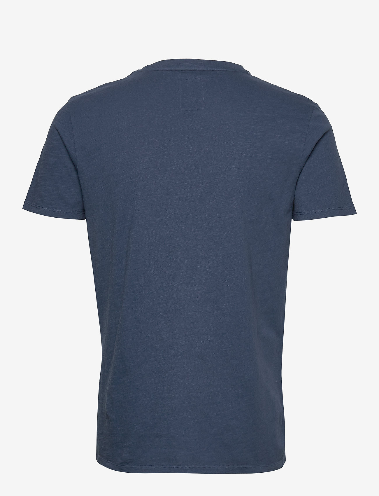 Lindbergh - Signature print tee - mid blue - 1
