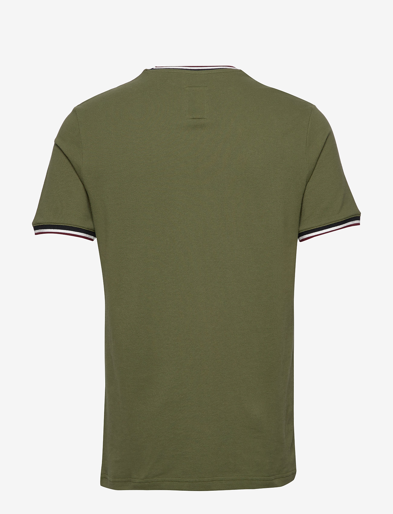 Lindbergh - Signature piqué tee - lt army - 1