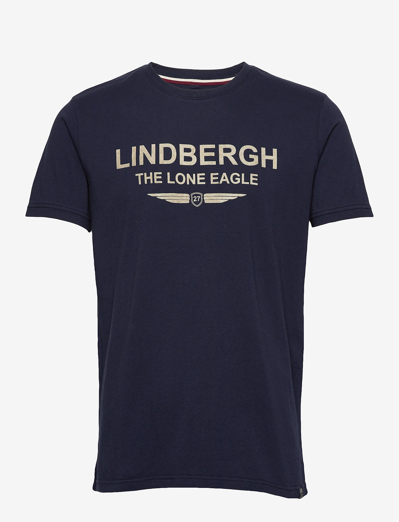 Lindbergh - Printed tee - dk blue - 0