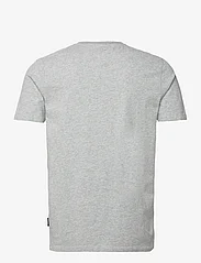 Lindbergh - Brand carrier print tee S/S - kortärmade t-shirts - grey mel - 1