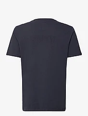 Lindbergh - Brand carrier print tee S/S - kortärmade t-shirts - navy - 1