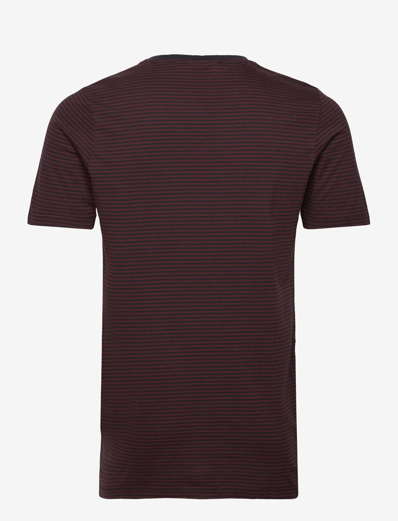 Lindbergh - Stripe tee - kurzärmelig - deep burgundy - 2