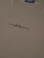 Lindbergh - Logo tee S/S - laveste priser - lt dusty army - 3