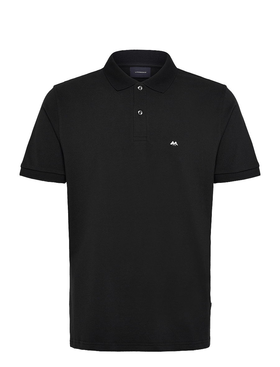 Lindbergh - Polo S/S - kurzärmelig - black - 0