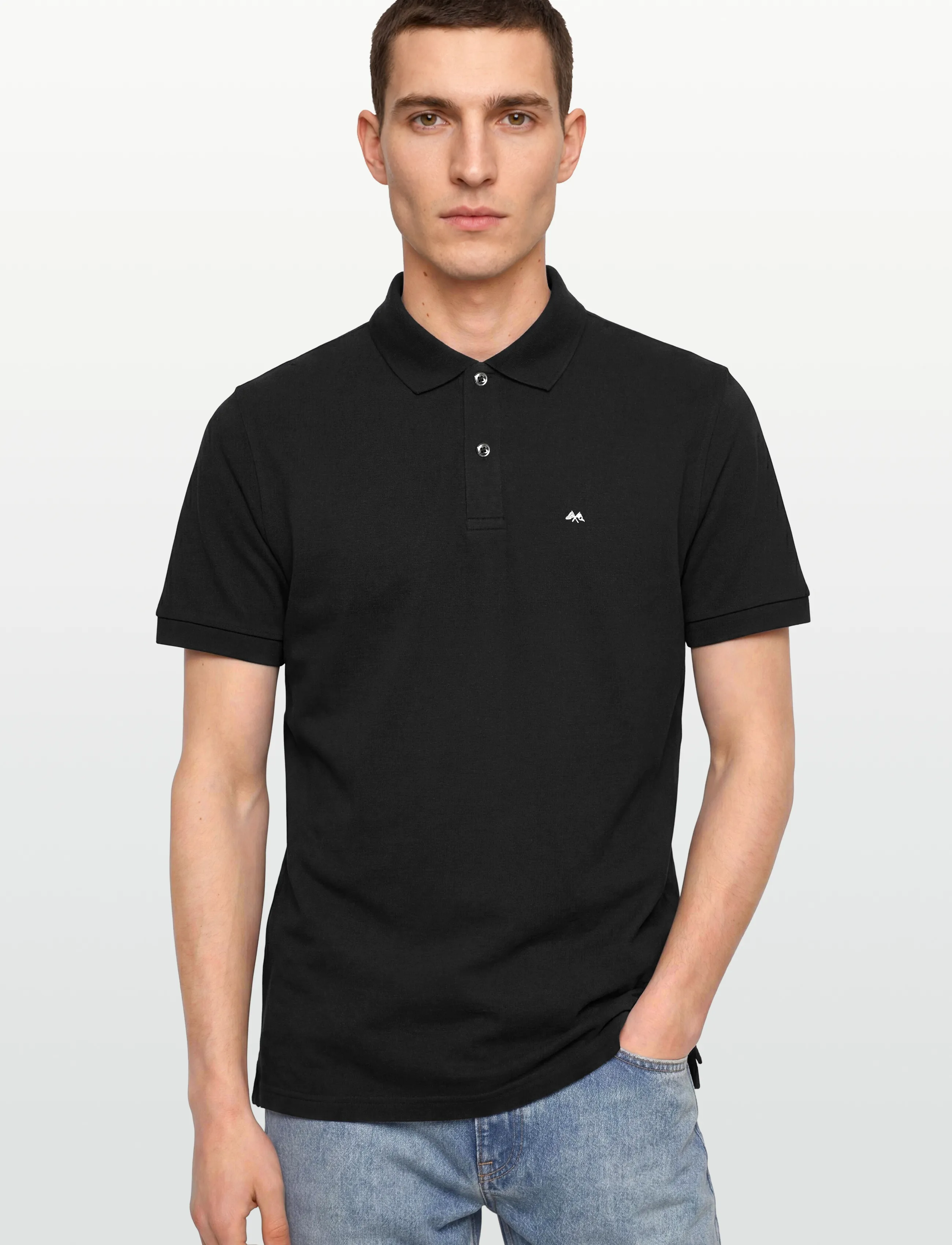 Lindbergh - Polo S/S - kurzärmelig - black - 3