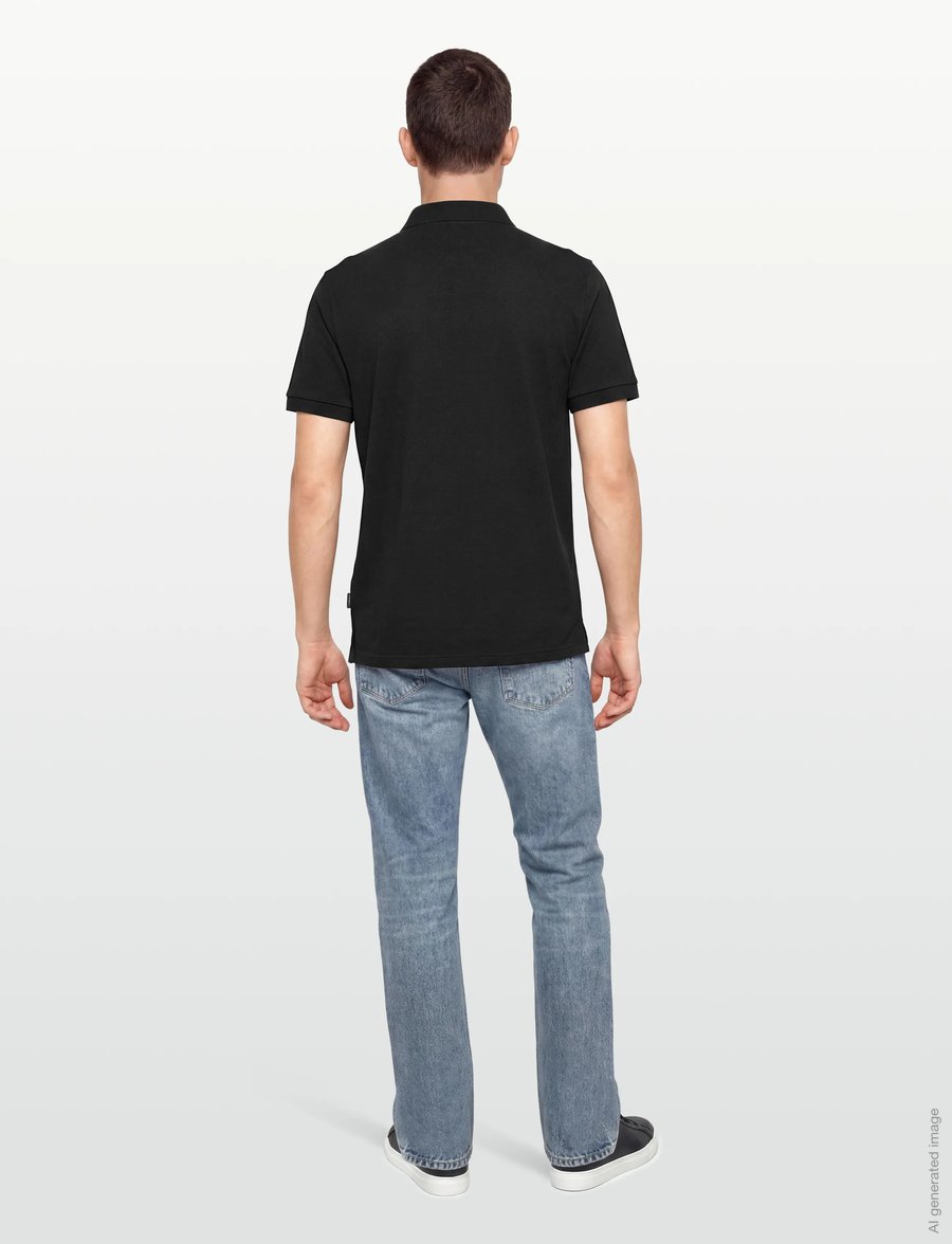 Lindbergh - Polo S/S - kurzärmelig - black - 4