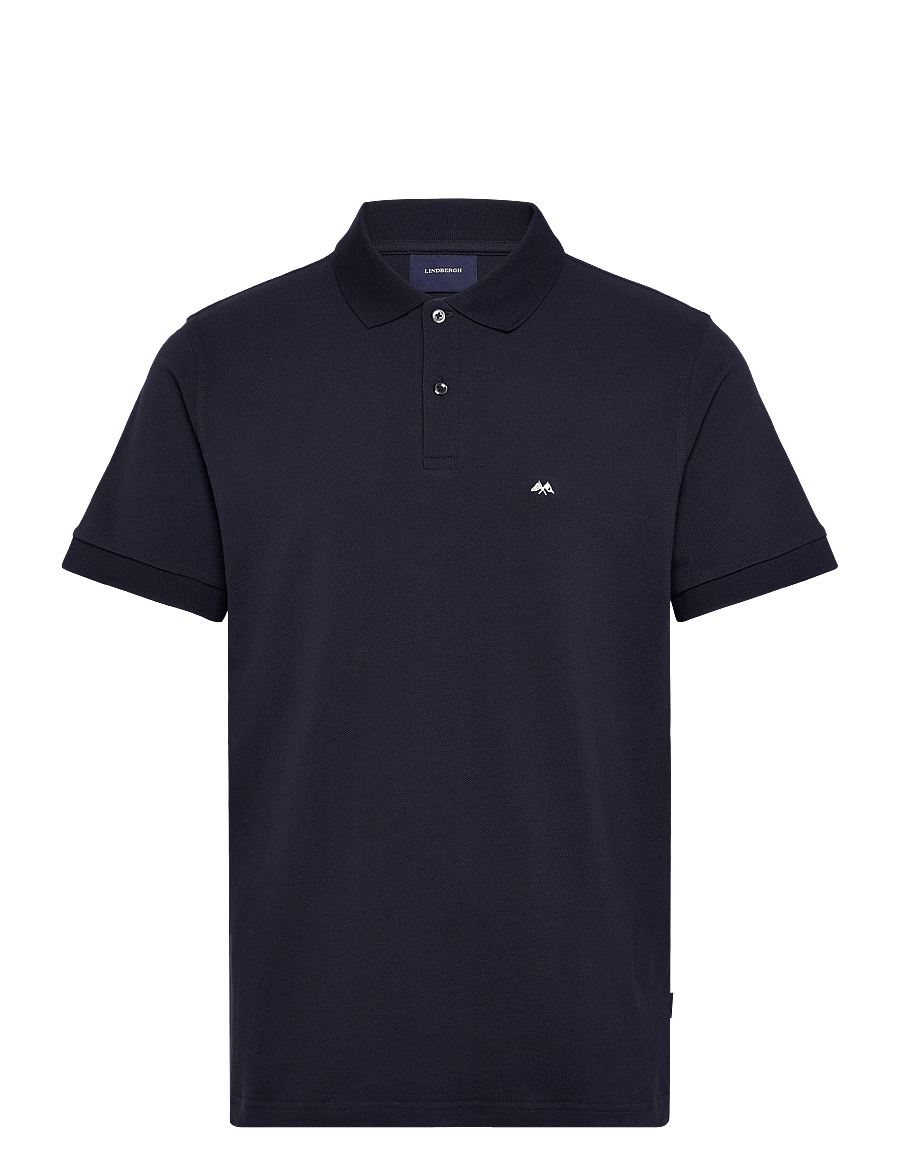 Lindbergh - Polo S/S - kurzärmelig - dk blue - 0
