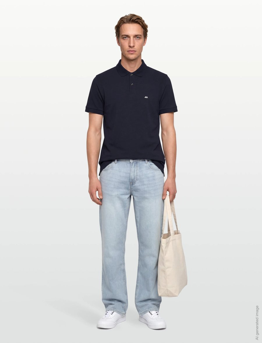 Lindbergh - Polo S/S - kurzärmelig - dk blue - 0