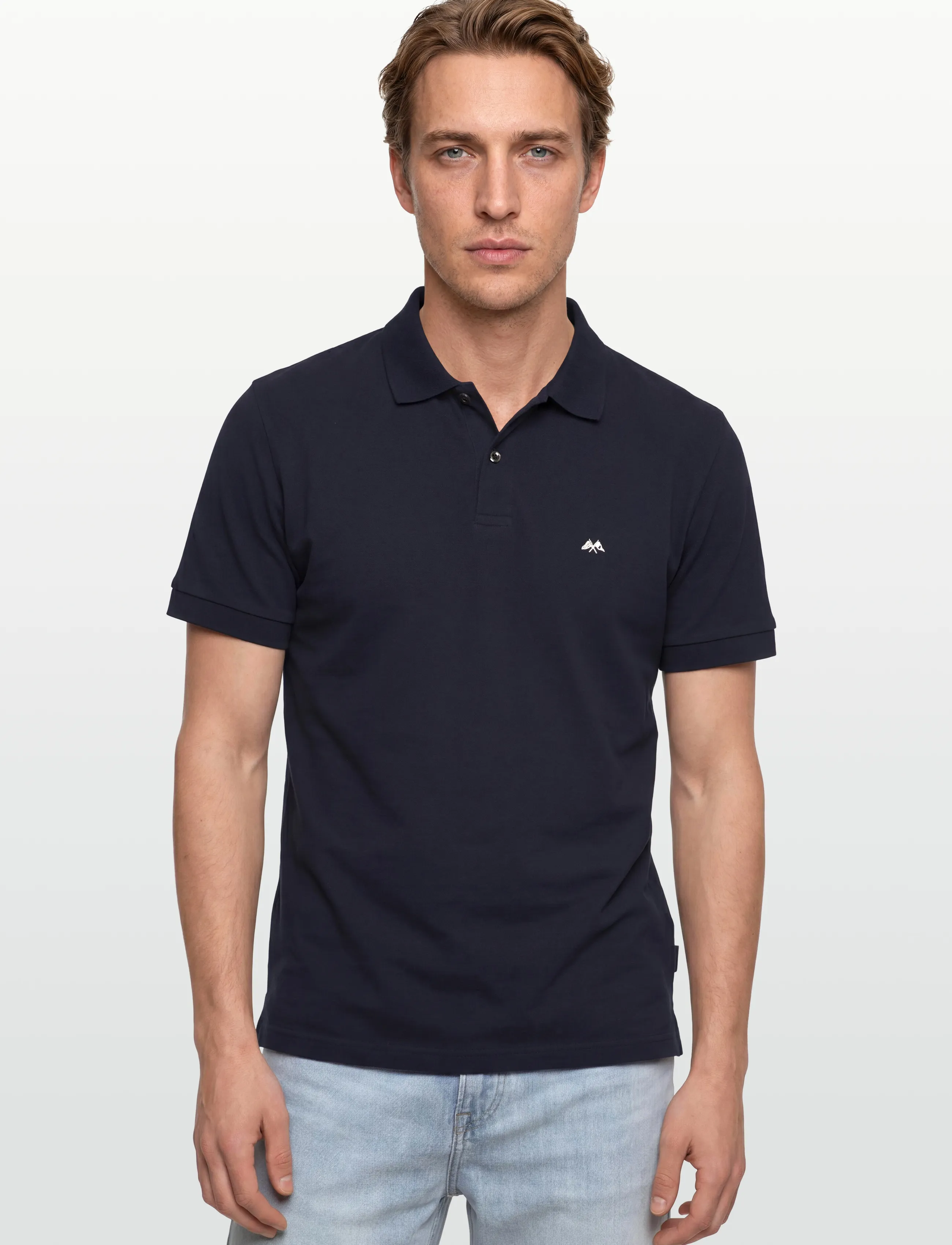 Lindbergh - Polo S/S - kortærmede poloer - dk blue - 3
