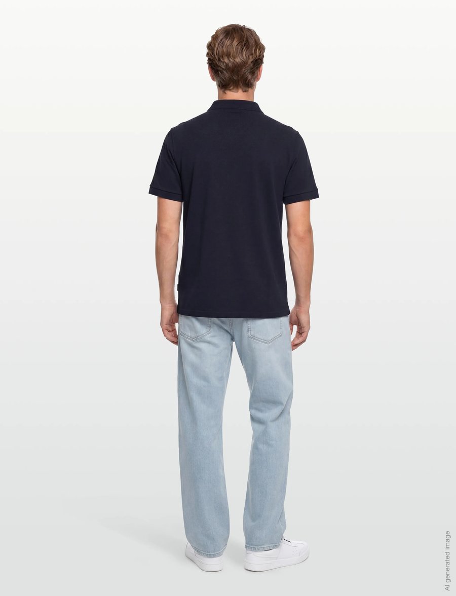 Lindbergh - Polo S/S - kurzärmelig - dk blue - 4