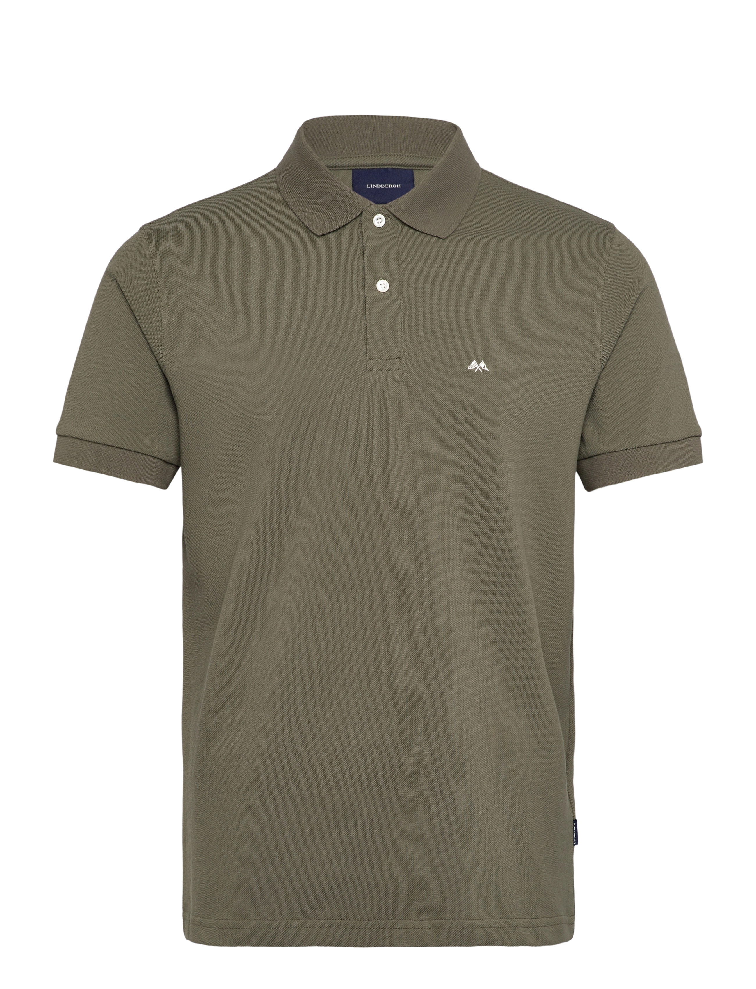 Lindbergh Polo S/S - Deals - LT DUSTY ARMY / green