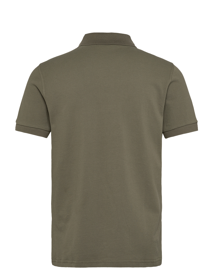 Lindbergh - Polo S/S - kurzärmelig - lt dusty army - 1