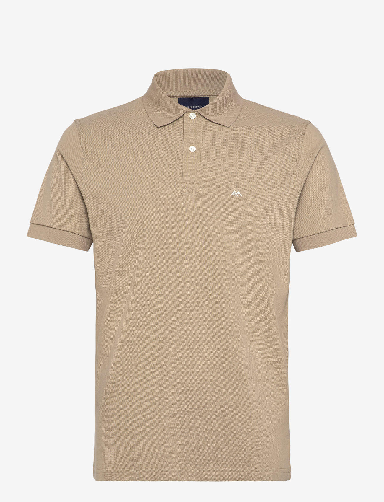Lindbergh - Polo S/S - kortærmede poloer - sand - 0