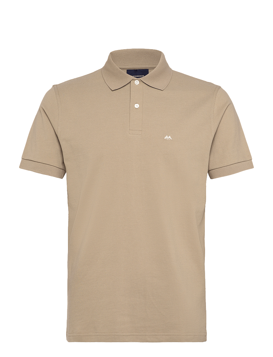 Lindbergh - Polo S/S - kurzärmelig - sand - 0