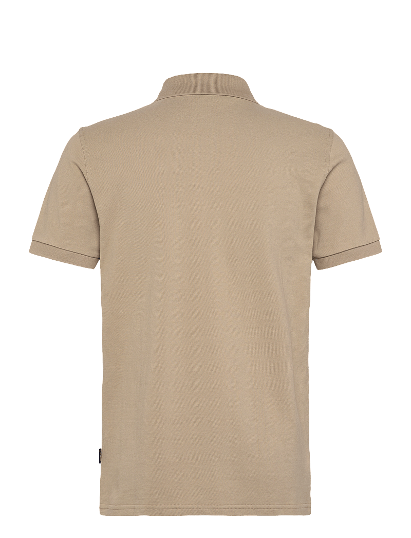 Lindbergh - Polo S/S - kortärmade pikéer - sand - 1