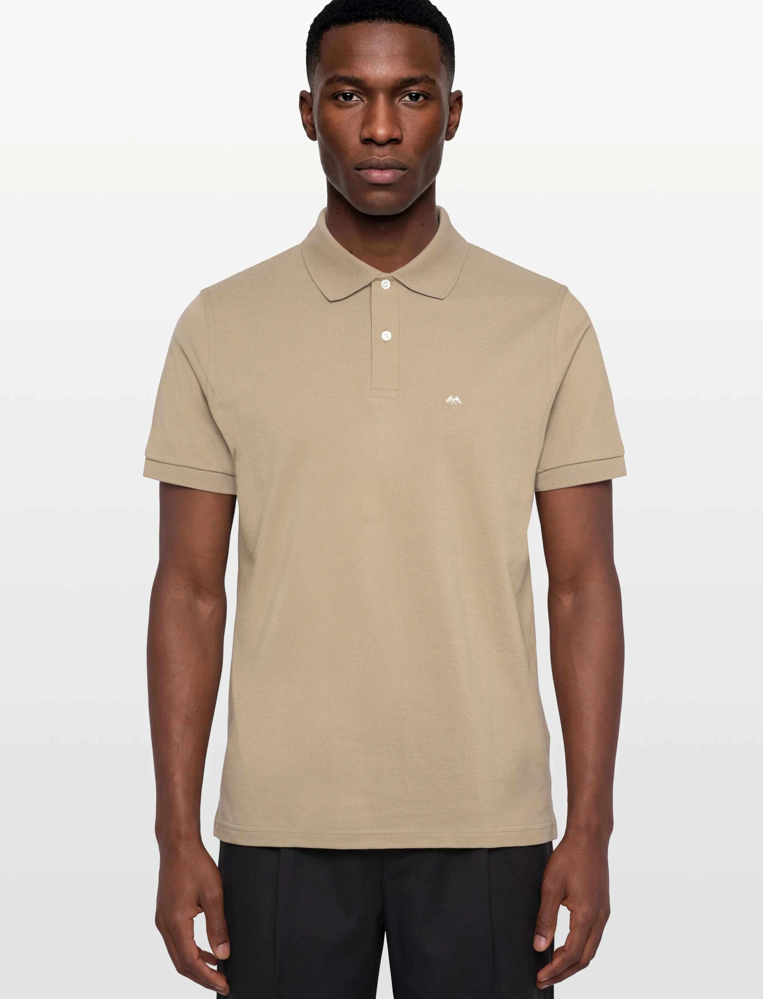 Lindbergh - Polo S/S - kortærmede poloer - sand - 3