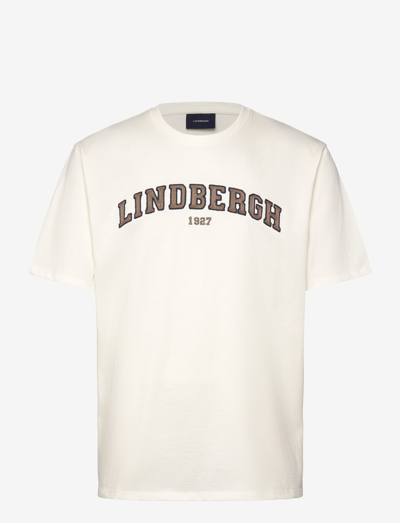 Lindbergh - Oversize logo tee - laveste priser - off white - 0