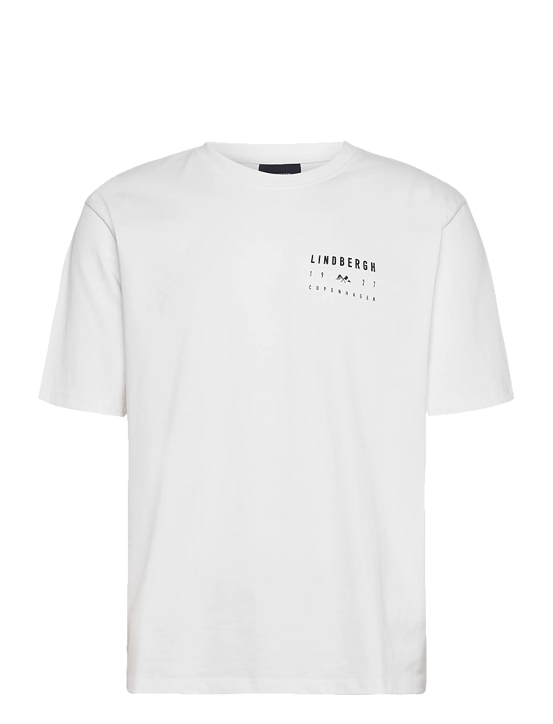 Lindbergh - Oversized print tee S/S - kurzärmelig - white - 1