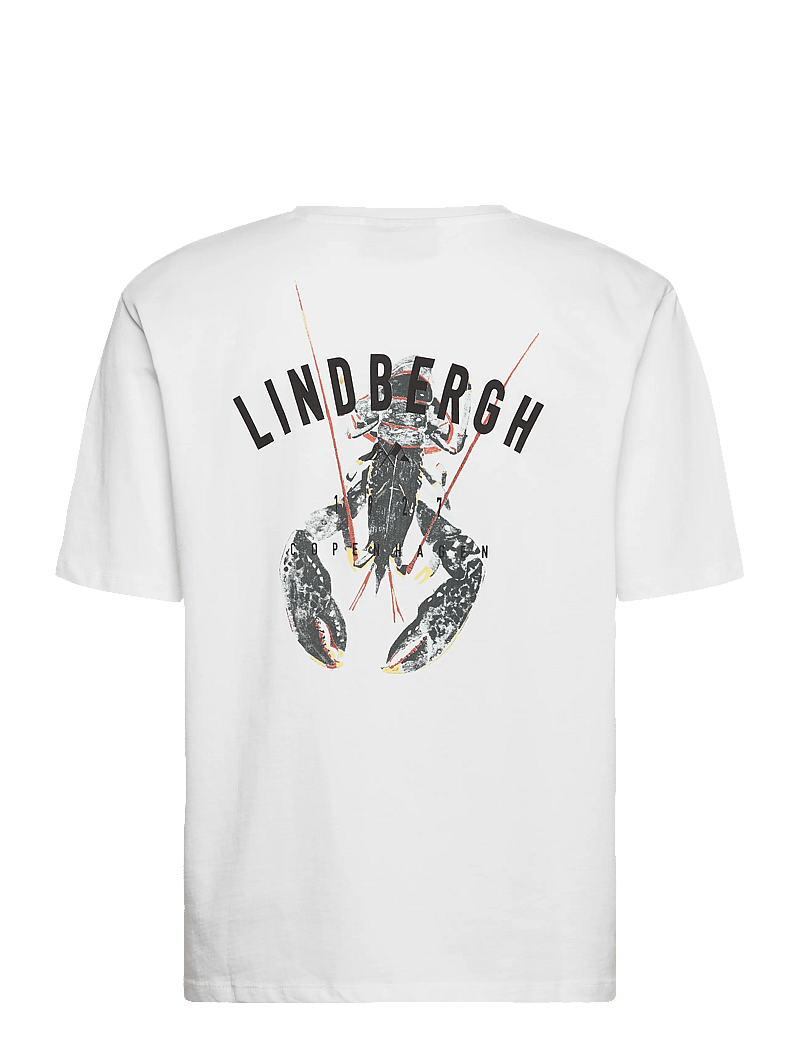 Lindbergh - Oversized print tee S/S - kurzärmelig - white - 2