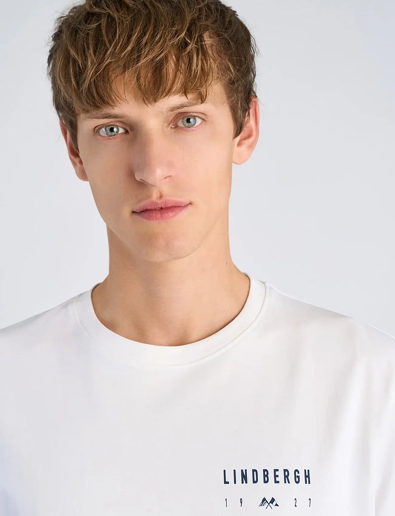 Lindbergh - Oversized print tee S/S - kurzärmelig - white - 5