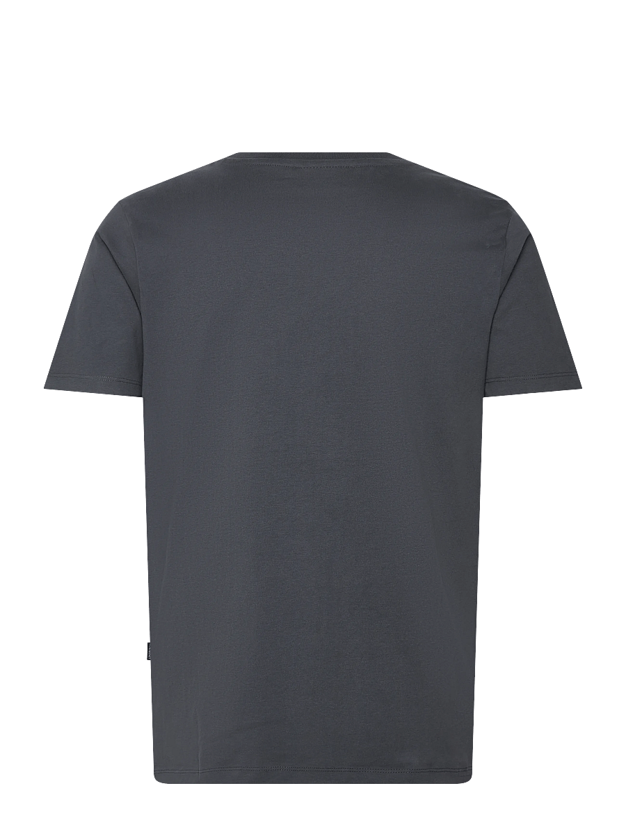 Lindbergh - Logo tee S/S - short-sleeved t-shirts - indigo blue - 2